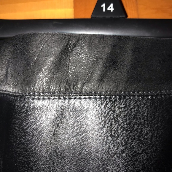 Zara Faux leather leggings - Picture 3 of 8